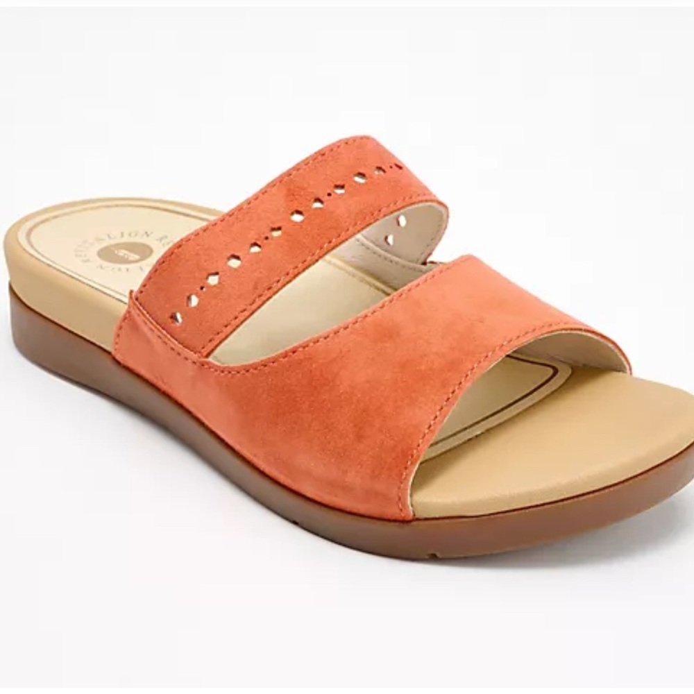 Revitalign Women’s Corpus Slide Sandals Rooibus Tea Size 10 B